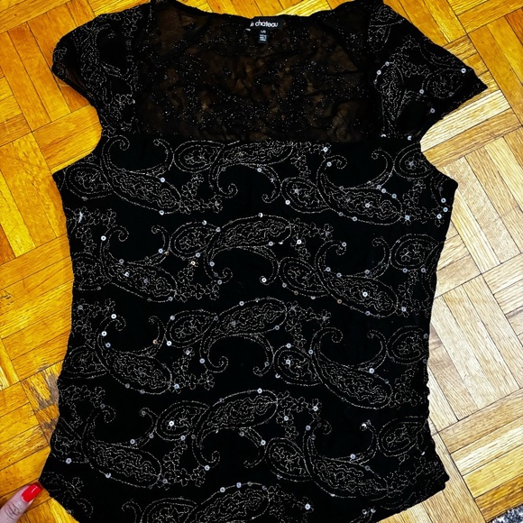 y2k vintage le Château shirt - Picture 2 of 3